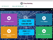 Tablet Screenshot of esavvymarketing.com